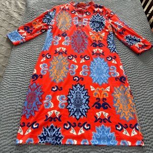 BRIGHT, FUN Gretchen Scott Designs Dress! Size L!